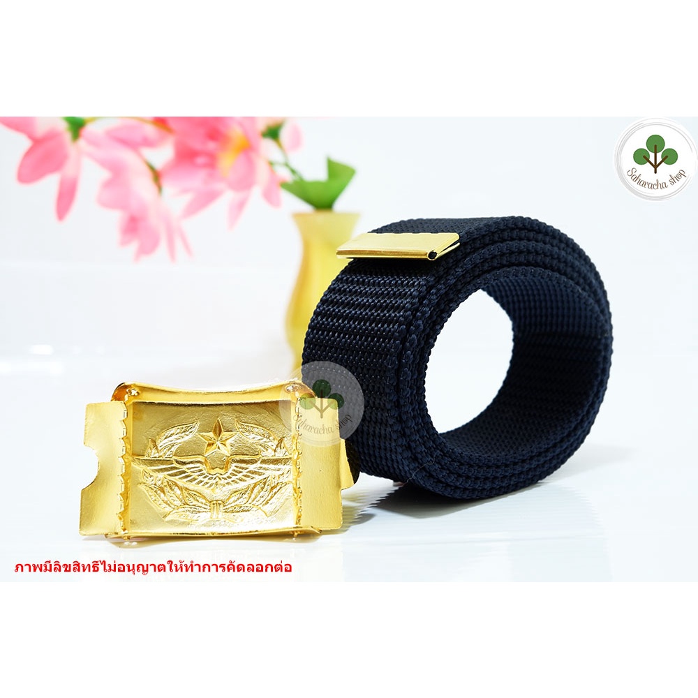 หัวเข็มขัด ทอ แบบฟันล็อค 2 ด้าน พร้อมสายเข็มขัด มีแบบงานนูนและงานปั๊ม แบบชุบทอง แบบขัด ให้เลือกซื้อ หัวพร้อมสาย - รูปที่ 5