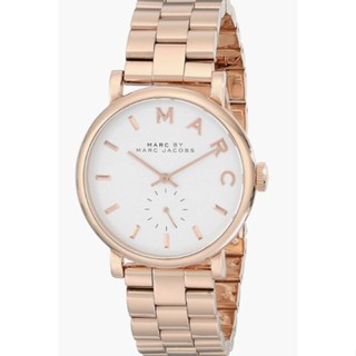 Marc by Marc Jacobs Womens MBM3244 Baker Rose-Tone Stainless Steel Watch