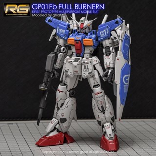 Water Decal [RG] GUNDAM GP01Fb FULL BURNERN ของแท้จาก G-Rework