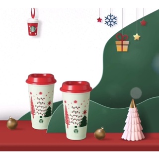 Starbucks Christmas Reuseable Holiday Cup