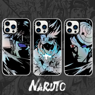 เคสโทรศัพท์มือถือ ลายการ์ตูนนารูโตะ Kakashi Akatsuki เรืองแสง ไล่โทนสี สําหรับ iPhone 14 13 12 11 Pro Max iPhone11