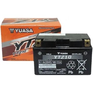 แบตเตอรี่ YUASA YTZ10Sเป็นแบตเตอรี่นาโนเจลสาย MF(Maintenance Free) zx10r s1000rr cbr650r f