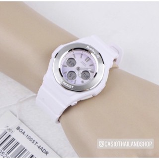 🎁CASIO BABY-G BGA-100ST-4A ของแท้ 100% พร้อมส่ง ประกัน 1 ปี