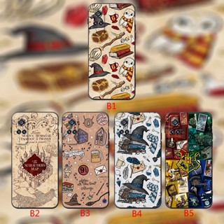 เคสโทรศัพท์มือถือ ซิลิโคนนิ่ม TPU กันกระแทก ลาย Harry Potter สีดํา สําหรับ VIVO Y33 Y33S Y51S Y53S Y55 Y55S Y70T Y70S Y75 Y81 Y81S Y85 Y89 Y91i Y91C S1 Pro T1