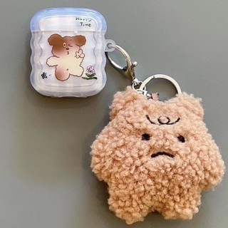 ✨เคสแอร์พอด 2 1 pro2 Case for Airpod 3 pro มีขนดก น่ารัก การป้องกันการตก ซิลิโคนนิ่ม Soft Case Airpods gen 3 2021