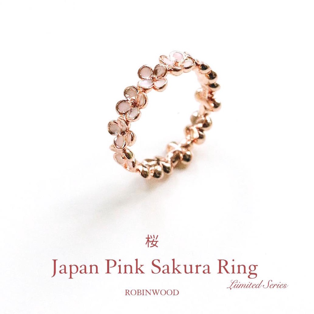 แหวน Japan Sakura Pink Ring