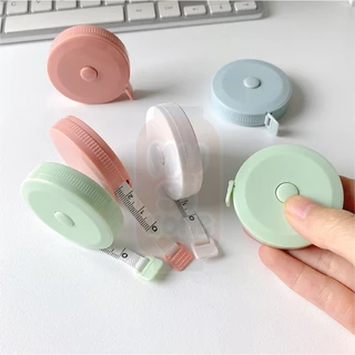 MUSI.HOME【ราคาถูก】สายวัดเอว สายวัดตัว สายวัด ที่วัดเอว สายวัดตัวมาตรฐาน แบบพกพา ตลับเมตร ขนาด150 ซม. E1
