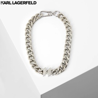 KARL LAGERFELD - KL MONOGRAM CHUNKY CHAIN NECKLACE 226W3934 สร้อยคอ