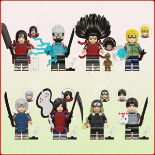 บล็อคตัวต่อ โมเดลของเล่น อนิเมะ Senshouzhuma Uchiha Madara ของเล่นสําหรับเด็ก