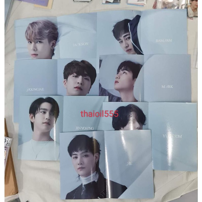 พร้อมส่ง! Poster โปสเตอร์ จากอัลบั้ม Last piece BOL got7 กัซ