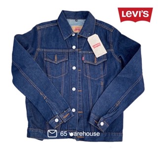 LLevi’s 501💯%เสื้อยีนส์ลีวาย แจ็คเก็ตยีนส์