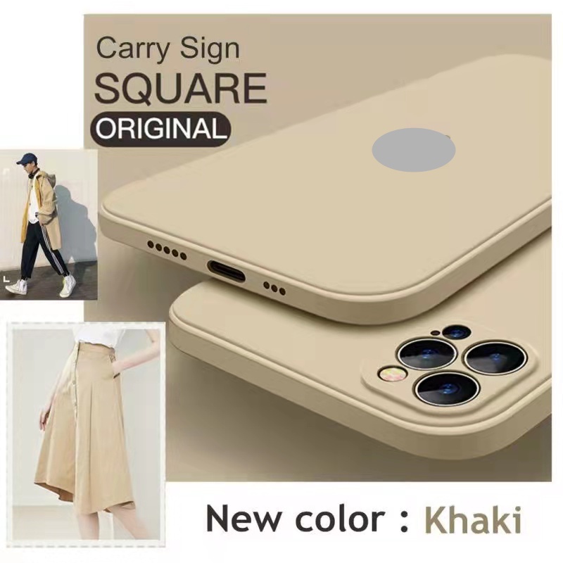 เคสโทรศัพท์มือถือซิลิโคนทรงสี่เหลี่ยมสําหรับ Iphone 13 11 12 Pro Max Xs Max Xr X 7 8 Plus 12 Mini 11 Pro Max