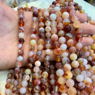 อาเกต สีพีช Peach Color Agate หินแห่งการเปลี่ยนแปลง เส้นยาาว เกรด A