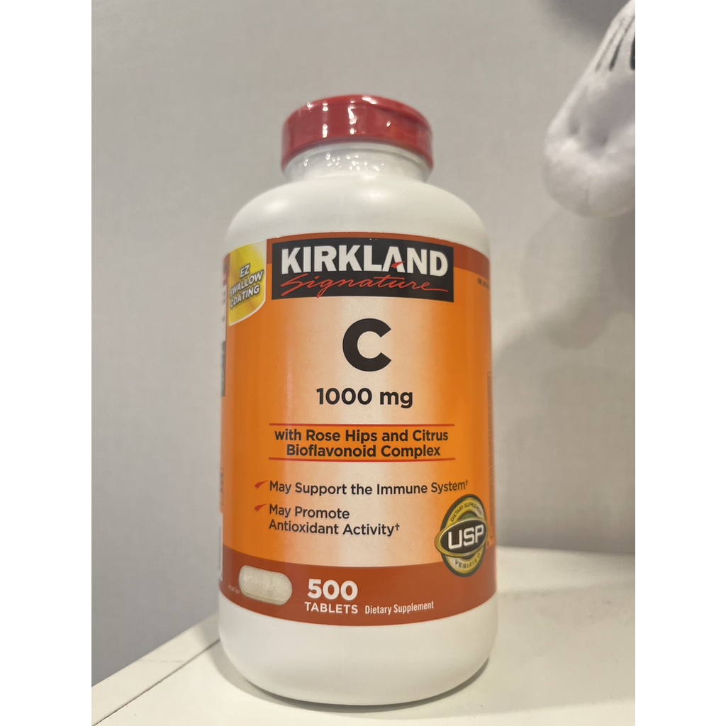 👉 พร้อมส่ง✅ Kirkland Vitamin C 1000 mg. 500 เม็ด วิตามินซี เคิร์กแลนด์ 1000mg Kirkland