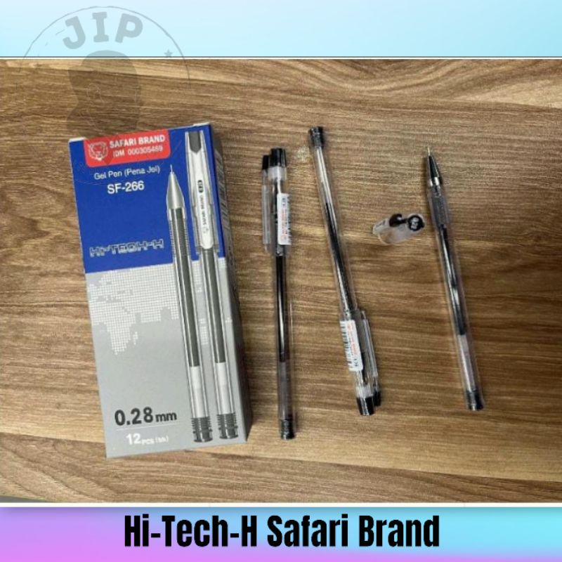 HI-TECH VTRO SAFARI Hi Tech 0.28mm V-Tro ปากกาลูกลื่น 12PCS / 1 DOZEN
