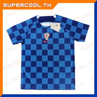 Croatia 2022 Pre-match Jersey เสื้อซ้อมทีมชาติโครเอเชีย2022 เสื้อซ้อมโครเอเชีย