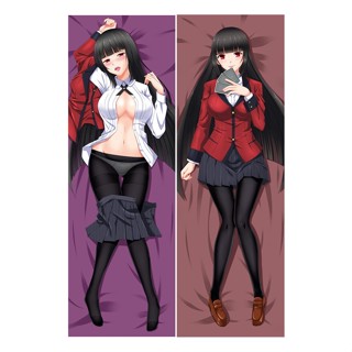 60 * 180 ซม. Kakegurui หมอนเซ็กซี่ โลลิ Jabami Yumeko คอสเพลย์ Dakimakura ญี่ปุ่น อะนิเมะ ปลอกหมอน Kawaii สาวกอดร่างกาย Otaku Pilow