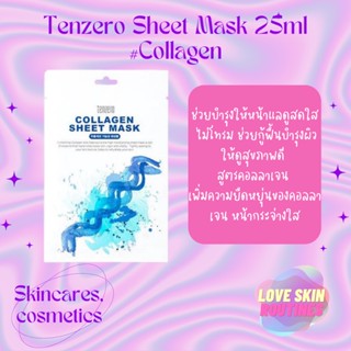 Tenzero Sheet Mask 25ml #Collagen