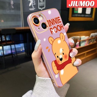 เคสโทรศัพท์มือถือ ซิลิโคน กันกระแทก ลายการ์ตูนวินนี่ พูห์น่ารัก สําหรับ iPhone 14 Pro Max 14 Mini 13 13 Pro 13 Mini 13 Pro Max