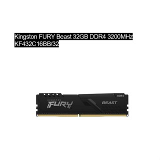 RAM DDR4 32GB3200 Kingston FURY-BEAST (KF432C16BB/32) (LIFETIME WARRANTY)