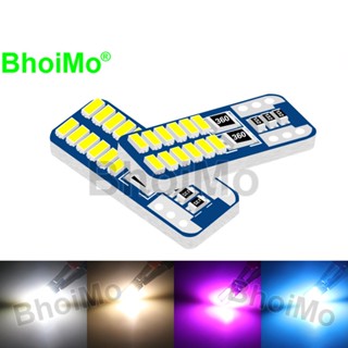 หลอดไฟ T10 Led สําหรับติดป้ายทะเบียนรถยนต์ W5W 24 Smd 3014