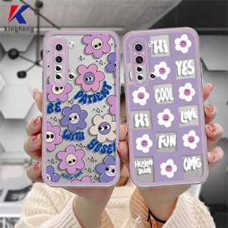 เคสโทรศัพท์มือถือแบบนิ่ม การ์ตูนลายดอกไม้ และเคสมือถือ Realme C35 C11 2021 C21Y C31 C15 C21 C25 C20 C3 C12 C2 C25S 5S 5 5S 5i C17 7i C1 C25Y C2 C3i 6i C20A  Narzo 20 10 10A 20A 30A A7 A5S A15 A16 Y12 Y20 Y15S A03