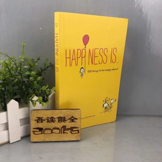 Happiness is 500 Things to be Happy about✍English book✍หนังสือภาษาอังกฤษ ✌การอ่านภาษาอังกฤษ✌นวนิยายภาษาอังกฤษ✌เรียนภาษาอังกฤษ✍