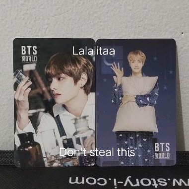 BTS World Photocard: ชุด Taehyung & J-Hope