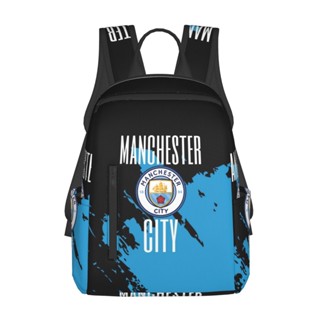 Manchesters City กระเป๋าเป้สะพายหลัง น้ําหนักเบา สําหรับเด็กอนุบาล