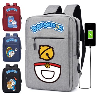 Doraemon กระเป๋าเป้สะพายหลังโดเรมอนกระเป๋าแล็ปท็อปกระเป๋าเป้…