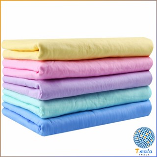 Tmala ผ้าชามัวร์ ผ้าเช็ดรถ ผ้าอเนกประสงค์ดูดซับน้ำได้ดี Multipurpose towel