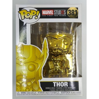 Funko Pop Marvel - Thor สีทอง #381 (กล่องมีตำหนินิดหน่อย)