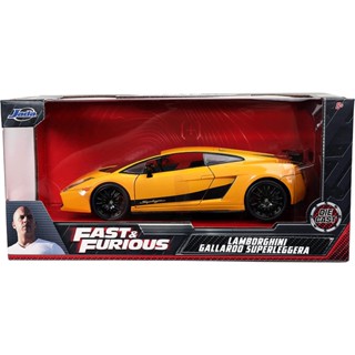 โมเดลรถเหล็ก Lamborghini Huracan Fast And Furious Scale 1/24 JADA TOYs