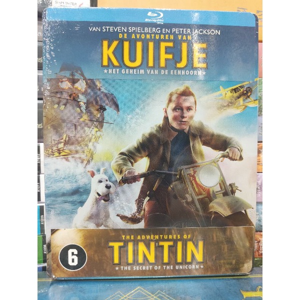 Blu-ray Steelbook Tintin The Secret of The Unicorn