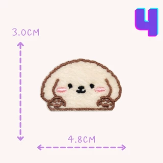 😄 DIY:สติ๊กเกอร์ติดเสื้อ UC1 ตัวรีดหมี กระต่าย หมา แมว ขนปุย ใช้เตารีดรีดติดลงผ้าได้เลยง่ายมากๆๆๆค่ะ