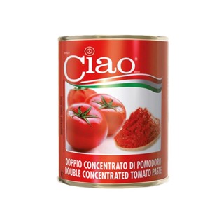 ชาลว์ มะเขือเทศบดเข้มข้น 400 กรัม - Double Tomato Paste 400g Ciao brand