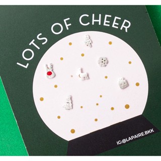 Lots of cheer earring set (Xmas22 Collection)