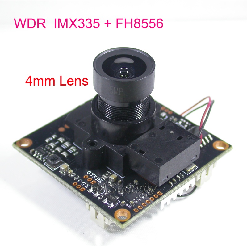 WDR AHD 5MP (Insertion 8MP) 1/2.8" STARVIS IMX335 CMOS sensor   FH8556 camera module PCB board  OSD 
