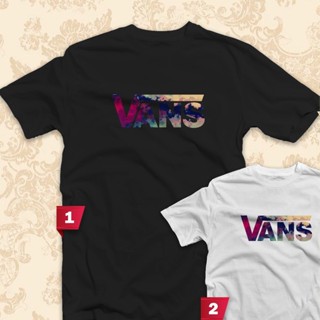 Vans SMOKE เสื้อยืด ผ้าฝ้าย สําหรับผู้ชาย ผู้หญิง