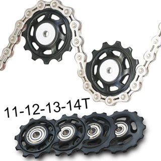 11T 12T 13T 14T ลูกรอกตีนผีแบริ่ง อะไหล่จักรยาน Jockey  Derailleur Pulley ลูกกลิ้งสำหรับ Shimano Sram (ราคาต่อชิ้น)