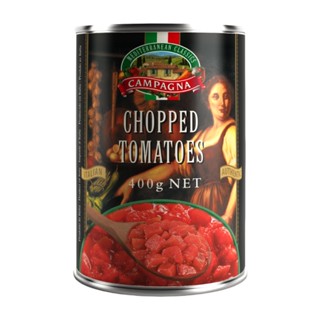 Campagna chopped tomatoes คัมปาน่า มะเขือเทศสับ 400g