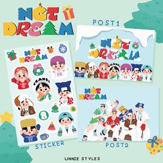 สติกเกอร์ /โปสการ์ด NCT DREAM Ver.Candy (ไดคัท) GROSSY/PP/PVC