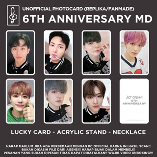 Nct DREAM Replica] การ์ดรูปภาพ 6TH ANNIVERSARY MD UNOFFICIAL