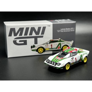 MINIGT / Lancia Stratos HF 1977 Rally MonteCarlo Winner #1