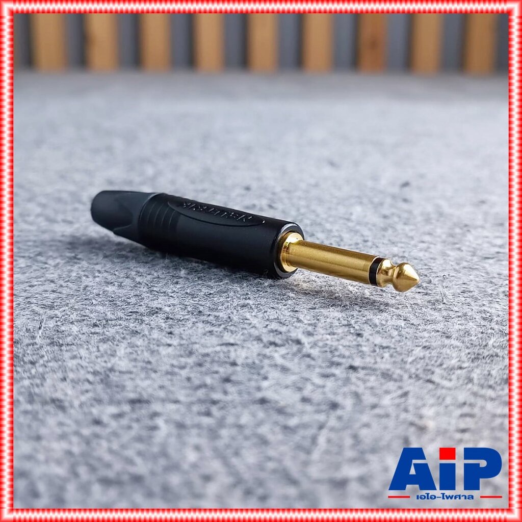 ตัวสีดำ 1ตัว NEUTRIK NP2X-B สีดำ ของแท้ ปลั๊กไมค์โมโน (Mono Phone Plug) โฟนปลั๊ก โฟนโมโน Phone mono NP 2X NP-2X NP2X ...