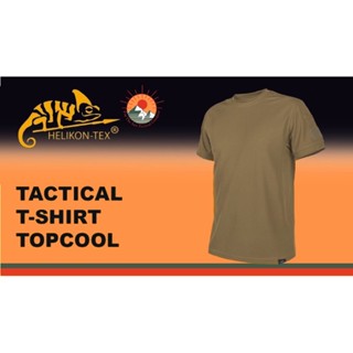 เสื้อยืดคอกลม Helikon-Tex TACTICAL T-SHIRT ผ้า TOP COOL