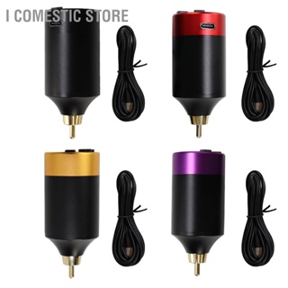 BI Comestic Store ปากกาสักพาวเวอร์ซัพพลาย 1500mAh ชาร์จ Usb แบตเตอรี่ อลูมิเนียมอัลลอย ใช้งานได้นาน