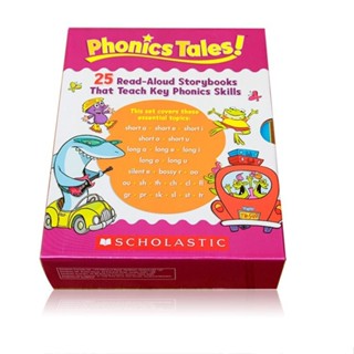 Phonic Tales 25 เล่ม นิทาน ฝึกอ่าน  Scholastic อ่านง่าย สนุก