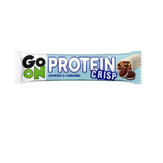 Go On Protein Bar Cookies &amp; Caramel  โปรตีนบาร์แต่ละแท่ง โปรตีน โปรตีนแท่ง บาร์โปรตีน