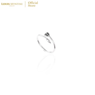 Louis Montini (Jewelry) Sterling Silver 925 Ring แหวนเงินแท้ 92.5% แหวนผู้หญิง รูปลูกศร LJRG15